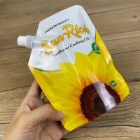 Custom Aluminum Foil Sunflower Oil Refill Bag 3 Custom Aluminum Foil Sunflower Oil Refill Bag 3