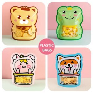 cute animal food bag 1