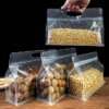 transparent plastic ziplock food storage pouches 4