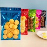 Colored Zip Lock Plastic Transparent Nuts Ziplock Bag 1