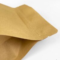 eco-friendly brown kraft paper stand up food pouch 5