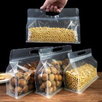 clear frosted self-sealing zipper bags 3