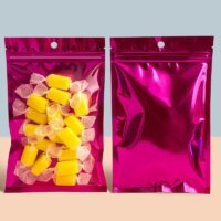 Colored Zip Lock Plastic Transparent Nuts Ziplock Bag 3