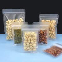 Low Moq Matt Transparent Pouch 1