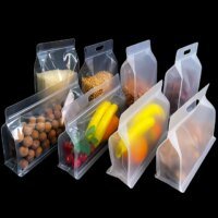 transparent plastic ziplock food storage pouches 5