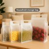 transparent plastic frosted snack ziplock bags 3 transparent plastic frosted snack ziplock bags 3