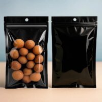 Colored Zip Lock Plastic Transparent Nuts Ziplock Bag 6