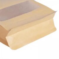 flat bottom kraft paper pouch 3