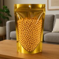 gold metallic mylar stand up pouch 4 gold metallic mylar stand up pouch 4