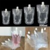 Reusable Leakproof Transparent Stand up Spout Pouch 2