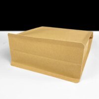eco-friendly brown kraft paper stand up food pouch 4