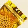 gold metallic mylar stand up pouch 6 gold metallic mylar stand up pouch 6