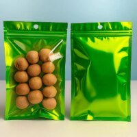 Colored Zip Lock Plastic Transparent Nuts Ziplock Bag 4