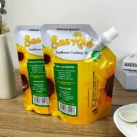 Custom Aluminum Foil Sunflower Oil Refill Bag 2 Custom Aluminum Foil Sunflower Oil Refill Bag 2