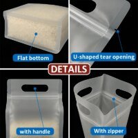 transparent plastic frosted snack ziplock bags 6 transparent plastic frosted snack ziplock bags 6