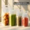 transparent plastic frosted snack ziplock bags 4 transparent plastic frosted snack ziplock bags 4