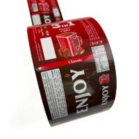 Custom Printed Glossy Metalized Roll Film 5