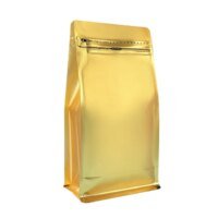 Custom Logo Printing Red Ziplock Coffee Pouches 2 Custom Logo Printing Red Ziplock Coffee Pouches 2