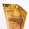 transparent golden ziplock snack pouches 4