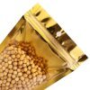 transparent golden ziplock snack pouches 5