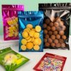 Colored Zip Lock Plastic Transparent Nuts Ziplock Bag 2